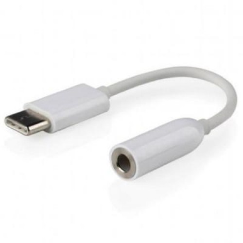 Переходник Type-C to Jack 3.5mm female Cablexpert (CCA-UC3.5F-01-W)