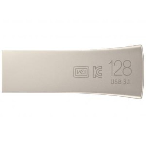 USB флеш накопичувач Samsung 128GB Bar Plus Silver USB 3.1 (MUF-128BE3/APC)
