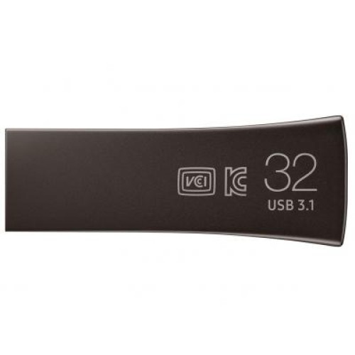 USB флеш накопитель Samsung 32GB Bar Plus Black USB 3.1 (MUF-32BE4/APC)