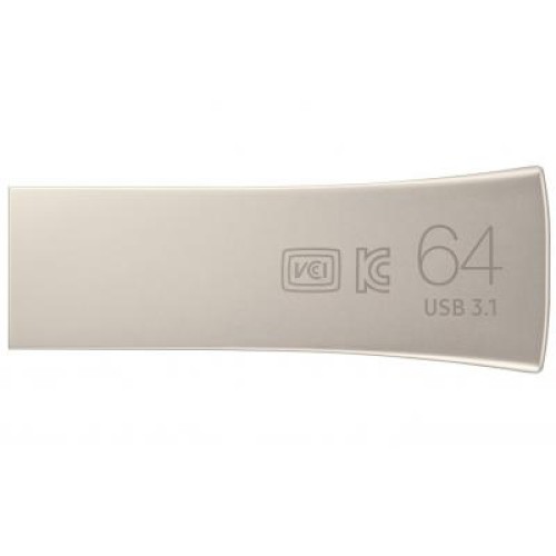 USB флеш накопитель Samsung 64GB Bar Plus Silver USB 3.1 (MUF-64BE3/APC)