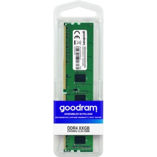 Модуль памяти для компьютера DDR4 8GB 2666 MHz Goodram (GR2666D464L19S/8G)