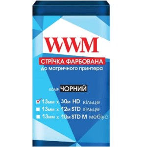 Лента к принтерам WWM 13мм х 30м (M13.30H)