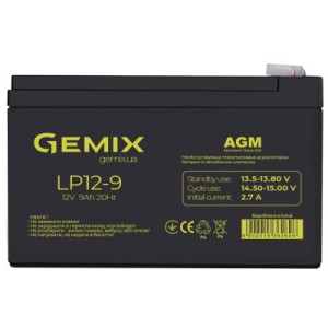 Батарея к ИБП Gemix LP 12В 9Ач (LP12-9)