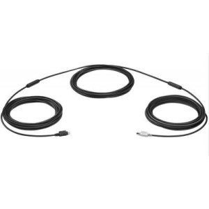 Кабель мультимедийный Logitech Extender Cable for Group Camera 15m Business MINI-DIN (939-001490)