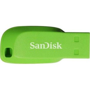 USB флеш накопитель SanDisk 16GB Cruzer Blade Green USB 2.0 (SDCZ50C-016G-B35GE)