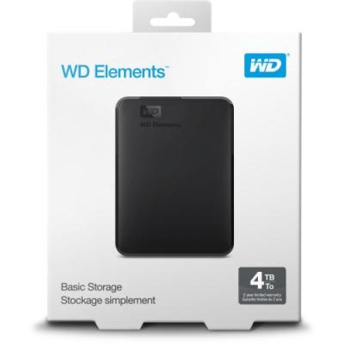 Внешний жесткий диск 2.5" 4TB WD (WDBU6Y0040BBK-WESN)