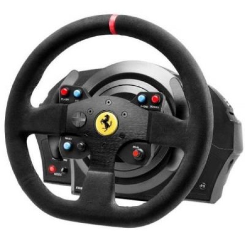 Руль ThrustMaster PC/PS5/PS4/PS3 T300 Ferrari Integral RW Alcantara edition (4160652) Руль ThrustMaster PC/PS5/PS4/PS3 T300 Ferrari Integral RW Alcantara edition (4160652)