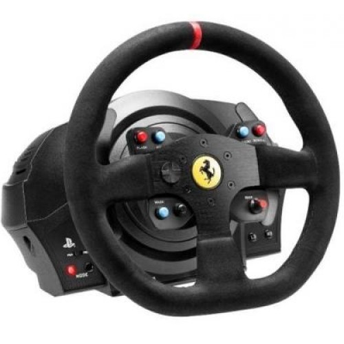 Руль ThrustMaster PC/PS5/PS4/PS3 T300 Ferrari Integral RW Alcantara edition (4160652) Руль ThrustMaster PC/PS5/PS4/PS3 T300 Ferrari Integral RW Alcantara edition (4160652)