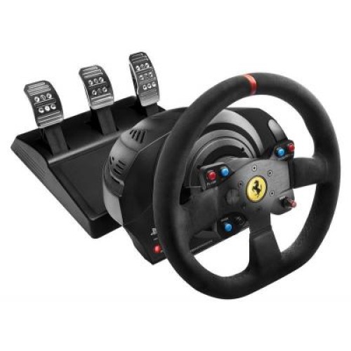Руль ThrustMaster PC/PS5/PS4/PS3 T300 Ferrari Integral RW Alcantara edition (4160652) Руль ThrustMaster PC/PS5/PS4/PS3 T300 Ferrari Integral RW Alcantara edition (4160652)