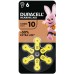 Батарейка Duracell 10 / P10 / PR70 Zinc Air (1.4V) * 6 (5007510/5011445)