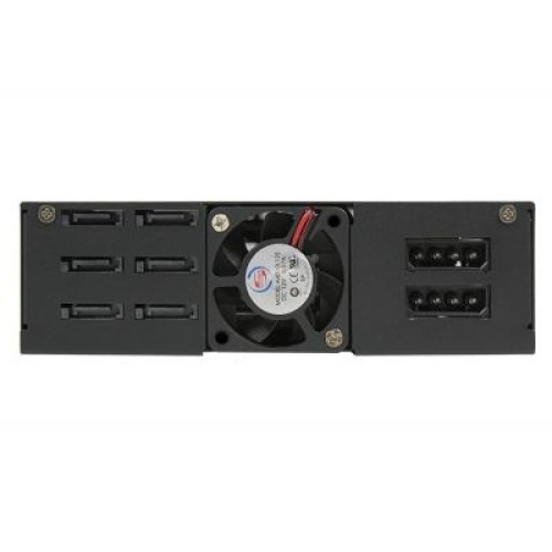 Бэкплейн Chieftec 1x5.25"/6x2.5" Hot-Swap Metal (CMR-625)