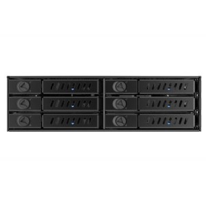 Бэкплейн Chieftec 1x5.25"/6x2.5" Hot-Swap Metal (CMR-625)