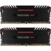 Модуль памяти для компьютера DDR4 16GB (2x8GB) 3000 MHz Vengeance LED Red Corsair (CMU16GX4M2C3000C15R)
