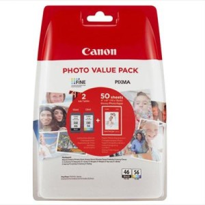 Картридж Canon PG-46 + CL-56 + Paper (Multi Pack) (9059B003/9059B006)