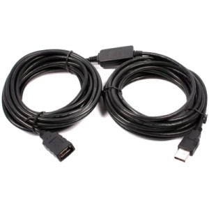 Дата кабель USB 2.0 AM/AF активний Viewcon (VV 043-25м.)