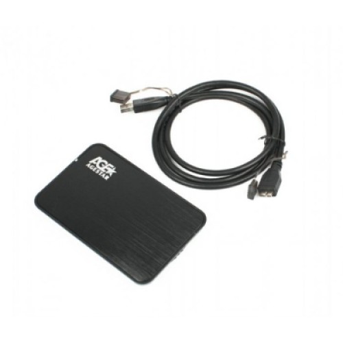 Карман внешний AgeStar 3UB 2A8-BK Black
