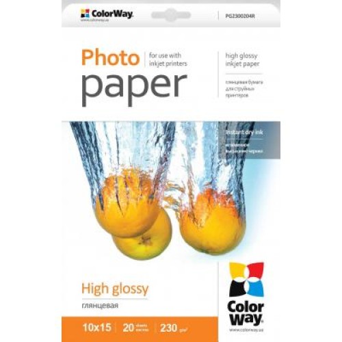Фотобумага ColorWay 10x15 (PG2300204R)
