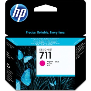 Картридж HP DJ No.711 DesignJet 120/520 Magenta (CZ131A)