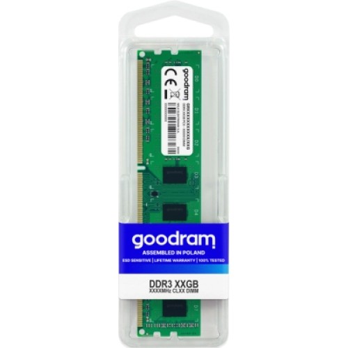 Модуль памяти для компьютера DDR3 8GB 1600 MHz Goodram (GR1600D364L11/8G)