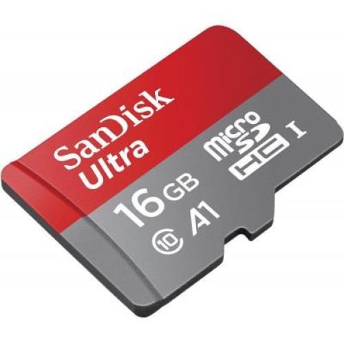 Карта памяти SanDisk 16GB microSDHC class 10 UHS-I A1 Ultra (SDSQUAR-016G-GN6IA)