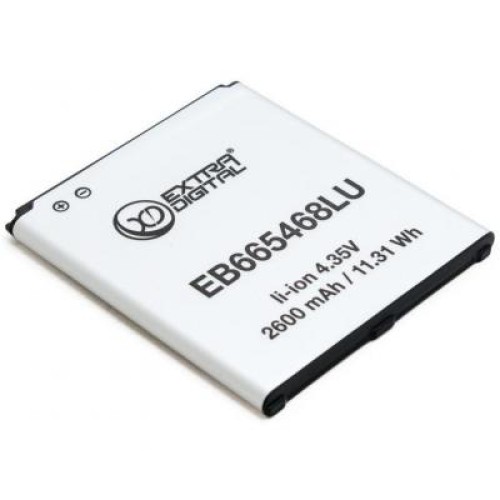 Аккумуляторная батарея Extradigital Samsung Galaxy Grand 2 Duos G7102 (2600 mAh, EB665468LU) (BMS6417)