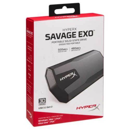 Накопитель SSD USB 3.1 960GB HyperX (SHSX100/960G)