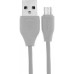 Дата кабель USB 2.0 AM to Micro 5P 0.2m CK-21 White Inkax (F_72184)