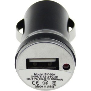 Зарядное устройство Toto TZZ-54 Car charger 1USB 1A Black (F_52814)