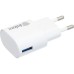 Зарядное устройство Inkax CD-08 + iPhone4 cable 1USB 1A White (F_72199)