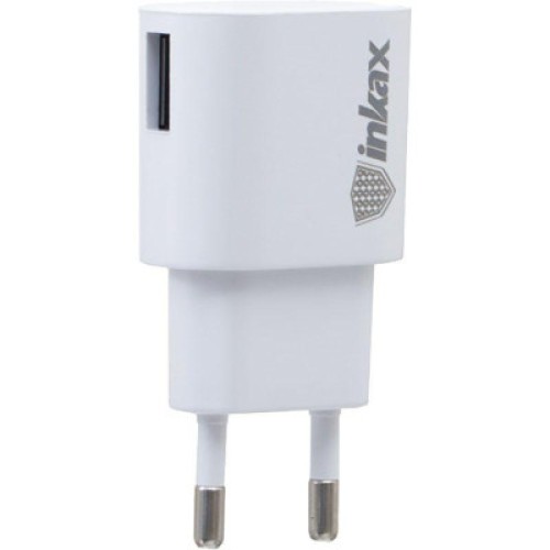 Зарядное устройство Inkax CD-08 + Type-C cable 1USB 1A White (F_62259)