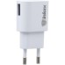 Зарядное устройство Inkax CD-08 + Type-C cable 1USB 1A White (F_62259)
