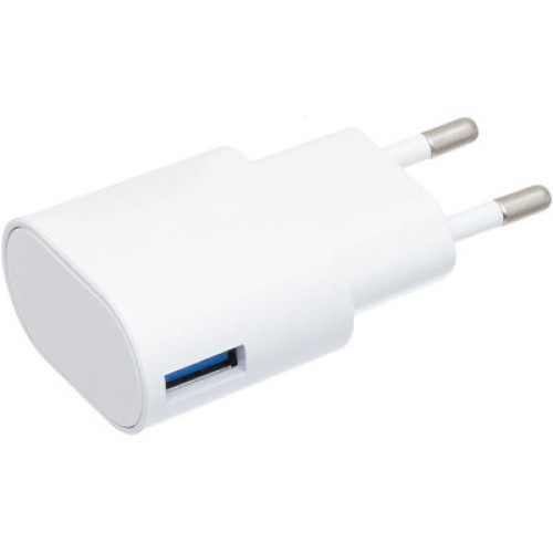 Зарядное устройство Inkax CD-24 Travel charger + Type-C cable 1USB 2.1A White (F_72204)