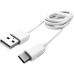 Зарядное устройство Inkax CD-24 Travel charger + Type-C cable 1USB 2.1A White (F_72204)