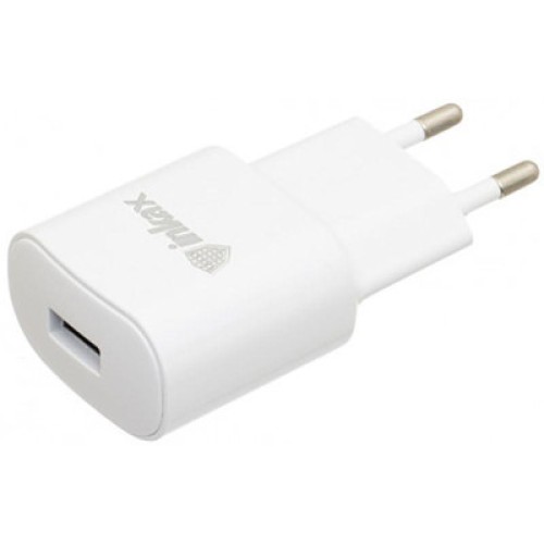 Зарядное устройство Inkax CD-27 Travel charger + Type-C cable 1USB 2.1A White (F_72214)