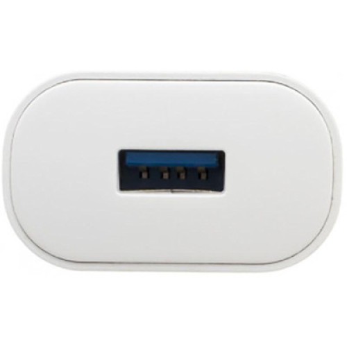 Зарядное устройство Inkax CD-27 Travel charger + Type-C cable 1USB 2.1A White (F_72214)