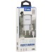 Зарядное устройство Inkax CD-27 Travel charger + Type-C cable 1USB 2.1A White (F_72214)