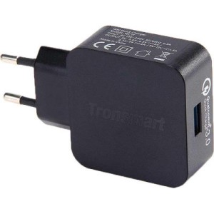 Зарядное устройство Tronsmart WC1T Quick Charge 3.0 Wall Charger Black (210775)