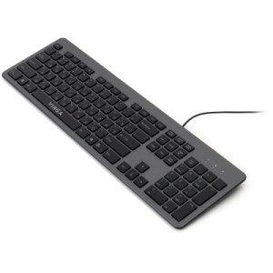 Клавиатура Vinga KB735 black-grey