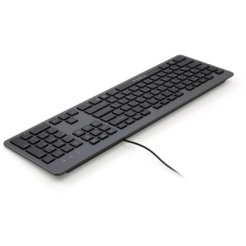 Клавиатура Vinga KB735 black-grey