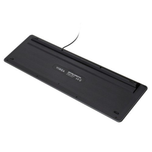 Клавиатура Vinga KB735 black-grey