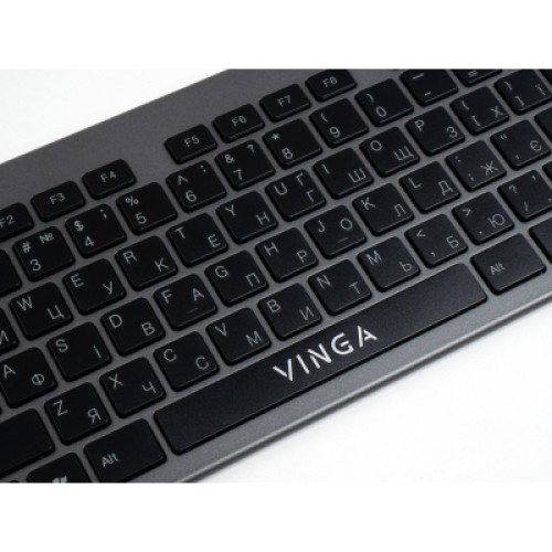 Клавиатура Vinga KB735 black-grey