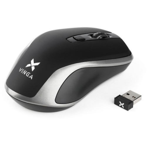 Мышка Vinga MSW-909 Silent black-grey