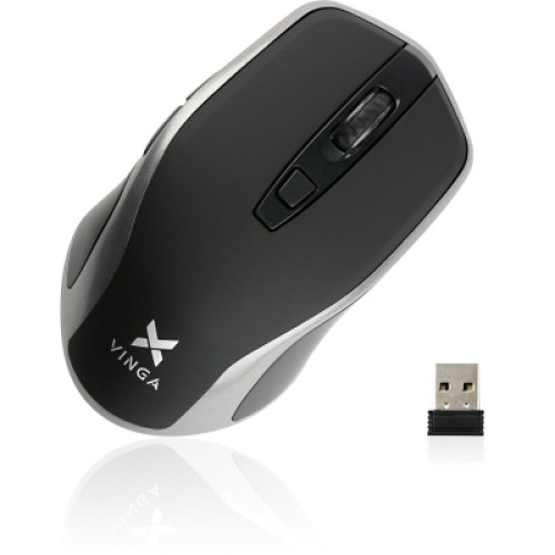 Мышка Vinga MSW-909 Silent black-grey