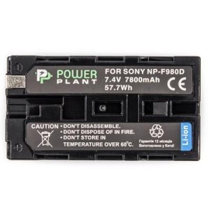 Аккумулятор к фото/видео PowerPlant NP-F980D 7800mAh (CB970162)