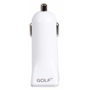Зарядное устройство Golf GF-C1 Car charger + Micro cable 1USB 1A White (F_45771)