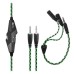 Наушники Gemix X-350 black-green
