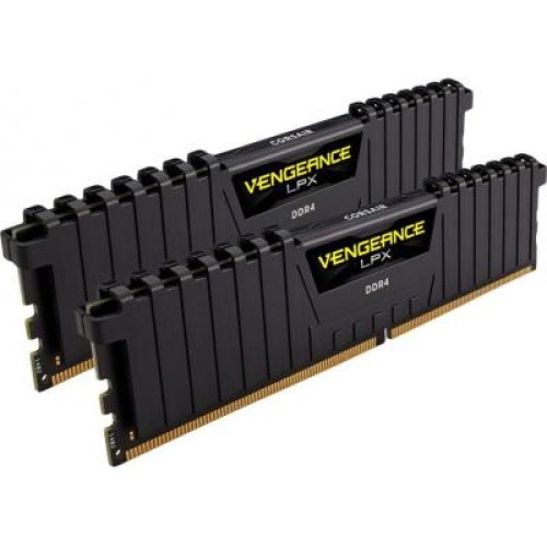 Модуль памяти для компьютера DDR4 8GB (2x4GB) 3000 MHz Vengeance LPX black Corsair (CMK8GX4M2C3000C16)