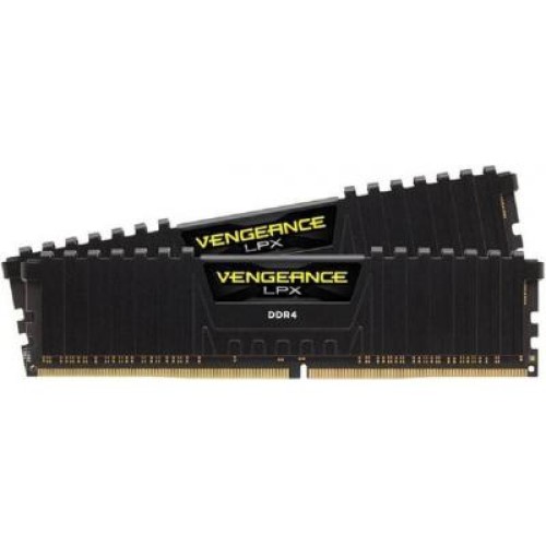 Модуль памяти для компьютера DDR4 8GB (2x4GB) 3000 MHz Vengeance LPX black Corsair (CMK8GX4M2C3000C16)