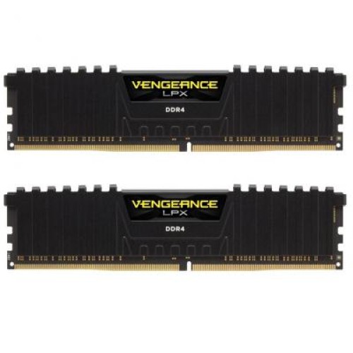 Модуль памяти для компьютера DDR4 8GB (2x4GB) 3000 MHz Vengeance LPX black Corsair (CMK8GX4M2C3000C16)