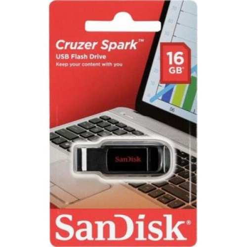 USB флеш накопитель SanDisk 16GB Cruzer Spark USB 2.0 (SDCZ61-016G-G35) USB флеш накопитель SanDisk 16GB Cruzer Spark USB 2.0 (SDCZ61-016G-G35)